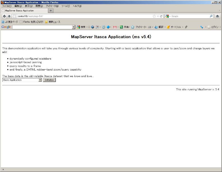 MapServer Demo1 MapServer Demo1
