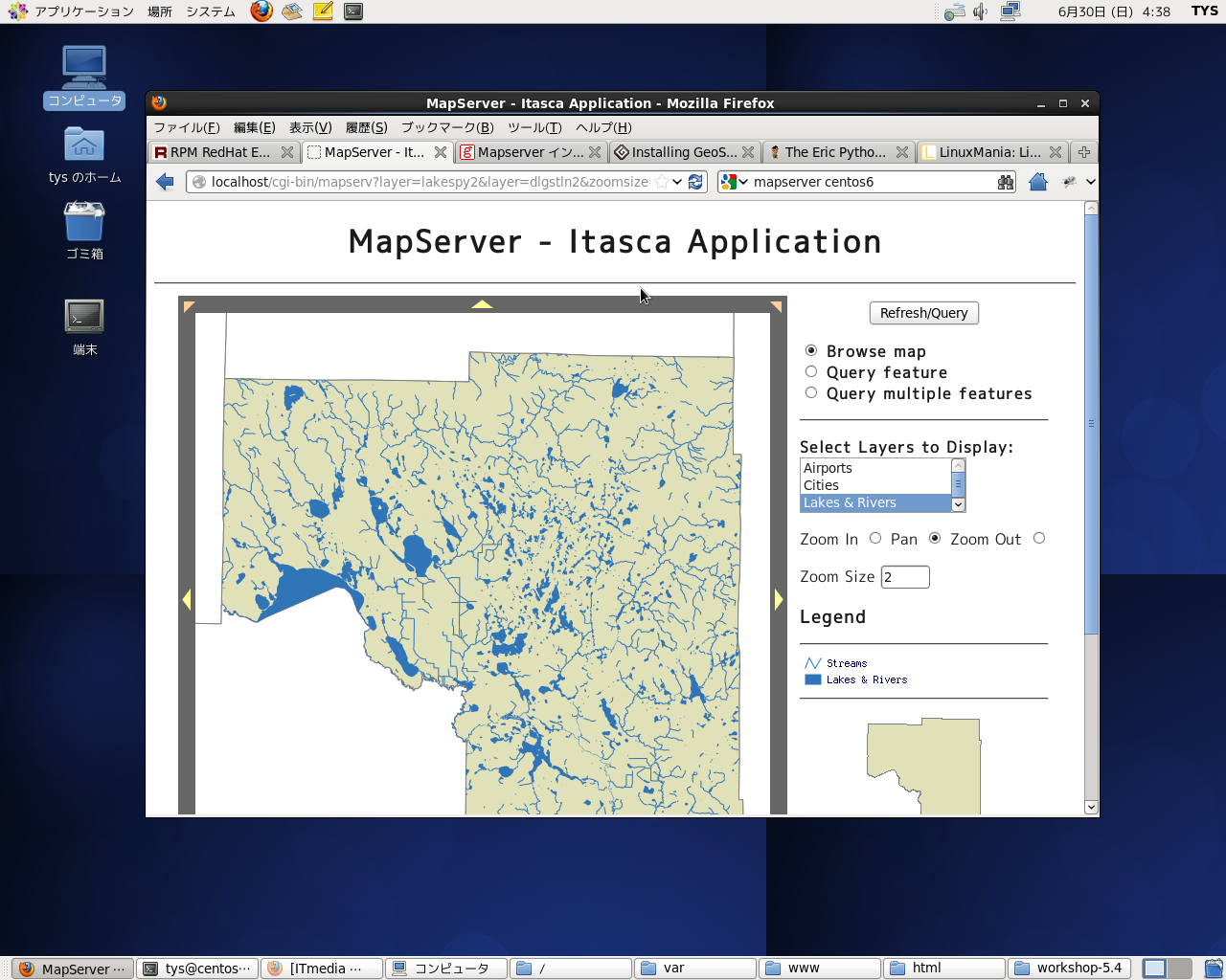 MapServer6.0.3 Demo2
